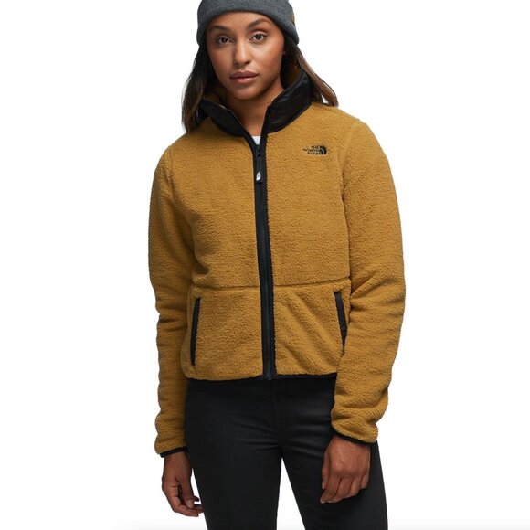 The North Face Dunraven Sherpa Crop Jacket - Picture 1 of 4